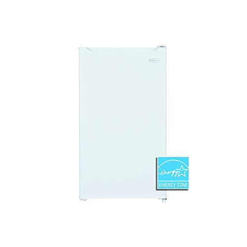 Danby DAR032B1WM 3.2 Cuft. All Refrigerator Auto Defrost Glass Shelves