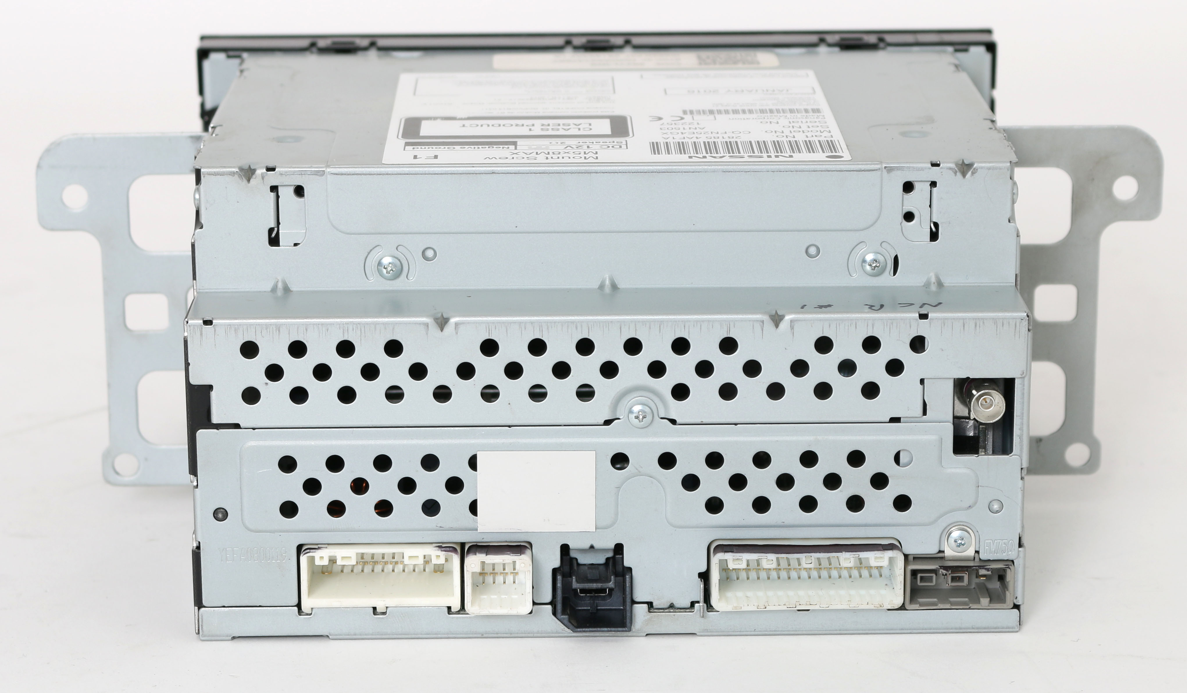 Restored Nissan Sentra 2013 AM FM Radio mp3 Single Disc CD Sirus XM Ready 281854AF1A (Refurbished)