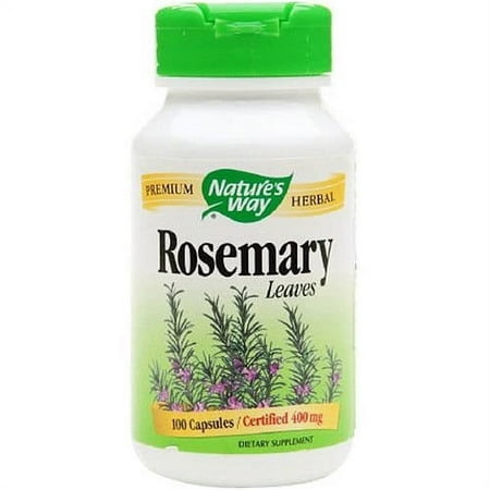 Nature's Way Peppermint Leaves Capsules, 100 CT (Pack of 3)