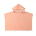 thumbnail image 1 of CNKOO Robe Longue de Plage Sans Manches à Capuche pour Filles Bébés Enfants Bleu 3-4 Ans, 1 of 6