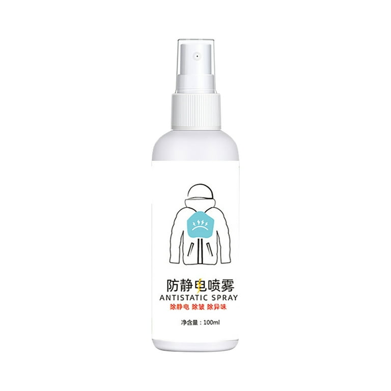 Njspdjh Window Washing Solution Window Washing Soap To Fabric Anti Static  100ml Static In Spray Clothes Addition Household Other 
