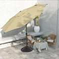 thumbnail image 6 of Abba Patio 9ft Lyon Outdoor Patio Umbrella Cover Replacement w/ 8 Sturdy Ribs, Brown, 6 of 6