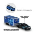 thumbnail image 3 of Volkwagen Van Samba Trailer 3 In 1 Miniature Metal Car 1/64, 3 of 5