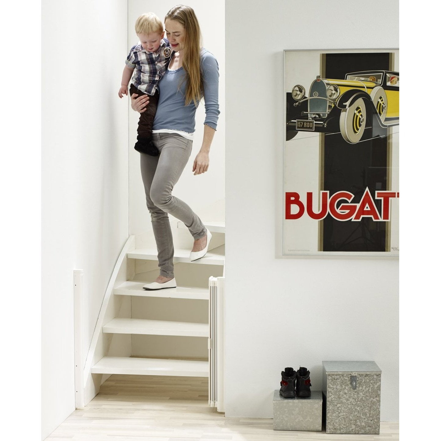 babydan auto foldable safety gate
