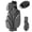 Grey, variant on Sturdum T-Lock Golf Cart Bag, 14-Way Full-Length Divider Golf Bag with Rigid Inner Shell, Quiet Club Organization System, Ergonomic Padded Strap & Rain Cover