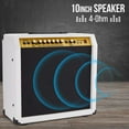 thumbnail image 4 of LyxPro Electric Guitar Amp - 60 Watt Guitar Amplifier with Aux, Headphone Jack & More, White, 4 of 6