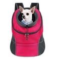 thumbnail image 1 of Mochila transportadora para mascotas WOYYHO con bolsillos de almacenamiento, 1 of 6
