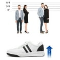 thumbnail image 4 of CMR CHAMARIPA Elevator Sneakers - Height Enhancing Shoes - Casual Men's White Sneakers 7CM / 2.76 Inches, 4 of 5