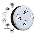 thumbnail image 5 of Balery Cute Farm Cowtire Cover Waterproof Dust-Proof, Universal Spare Wheel Tire Cover For Trailer, Rv, Suv Truck And Vehicle Camper Accessories-17 Inch, 5 of 9