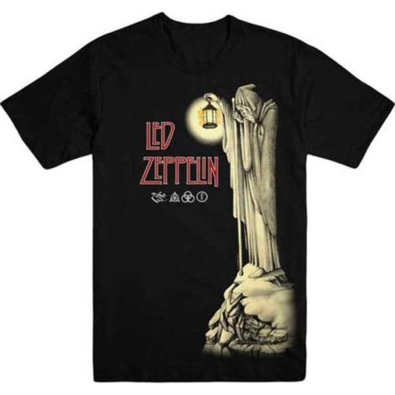 Led Zeppelin - Hermit Black T-Shirt