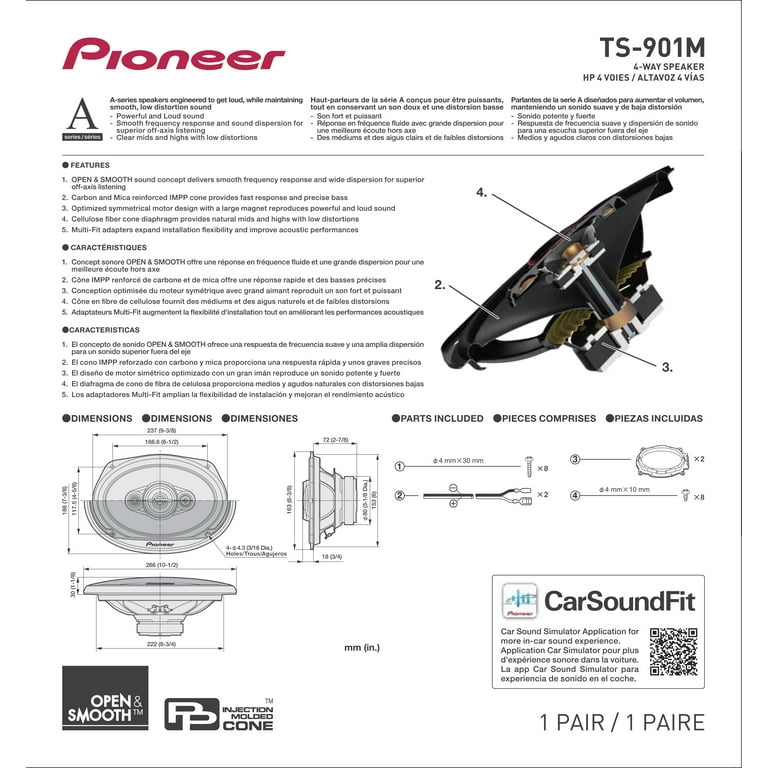 Pioneer TS-901M 6 Pioneer TS-901M 6