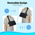 thumbnail image 3 of Arm Sling, Lightweight Adjustable Breathable Support Strap for Rotator Cuff, Shoulder Injury, Broken & Fractured Bones Mesh Brace for Arm Wrist Elbow, Padded for Left and Right Arm Men Women, 3 of 6