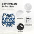 thumbnail image 4 of Balery cute winter bear Pantalones cortos deportivos para mujer con forro y dos bolsillos, elásticos, para entrenamiento, gimnasio, yoga-Medium, 4 of 7