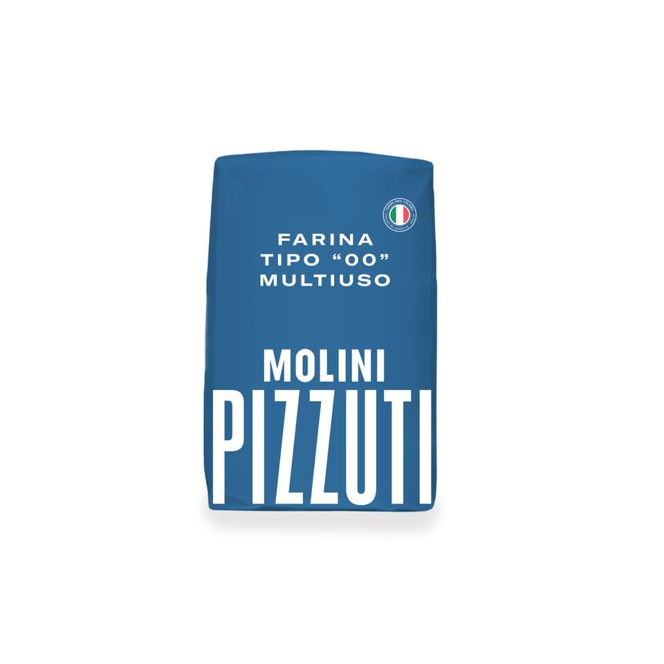 Molini Pizzuti Farina 00B per Pane – Premium Italian Type '00' Bread Flour for Artisan Breads and Pizza – 5kg Bag, 176 ounces