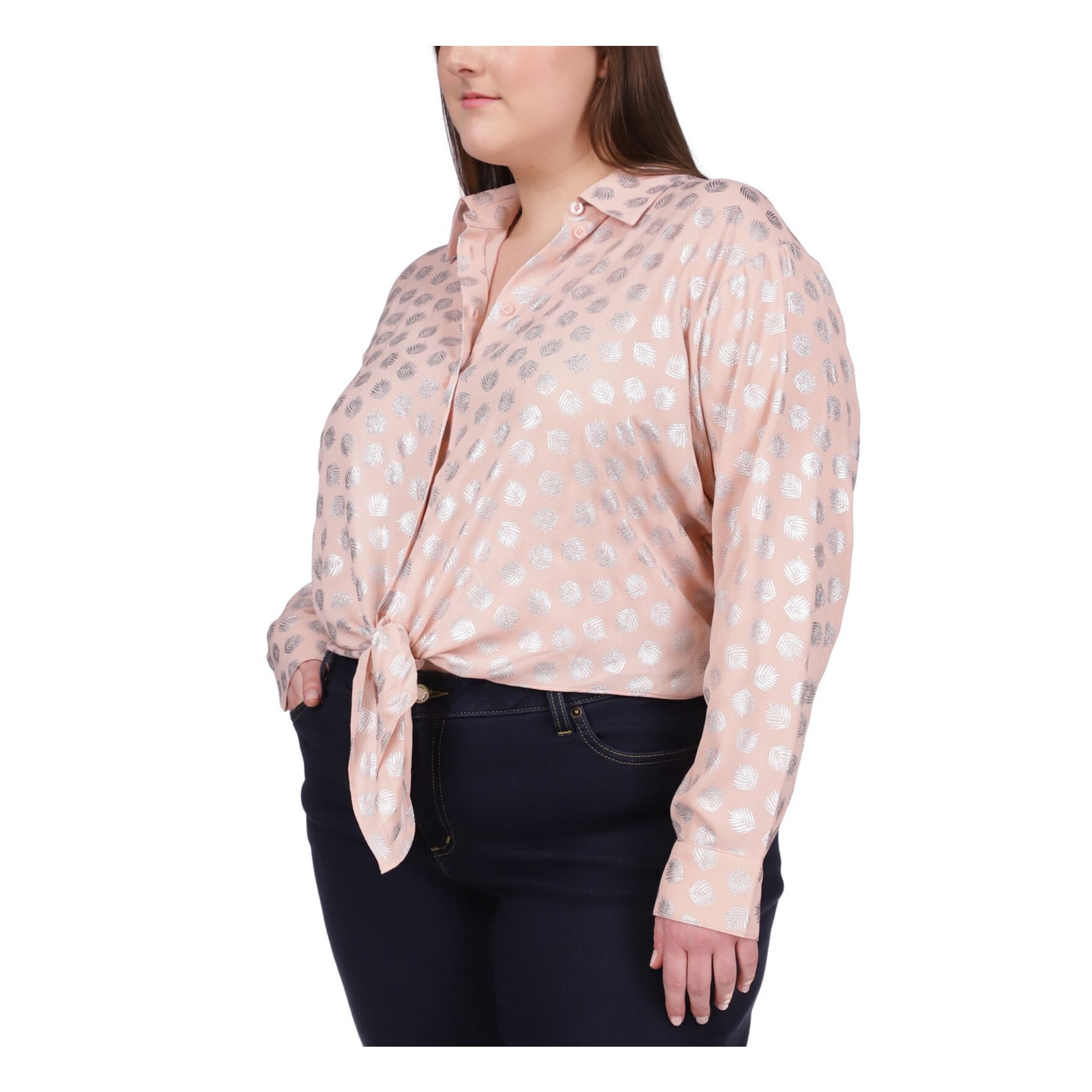 Michael kors shirts womens pink discount