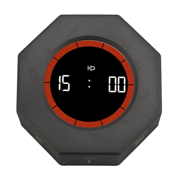 Rotation Timer, Desk Productivity Cube Timer with Stopwatch Feature, Elegant Pomodoro Timer, 7 G Sensing Modes, USB C Charging, Visual Timer for Kitchen, Office, or Desk