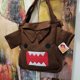 thumbnail image 1 of Gran oferta, mochila grande Kawaii Domo Kun, bandolera, bonitos periféricos de anime marrones, bolsos pequeños tipo mensajero con espejo, regalos de cumpleaños, 1 of 5