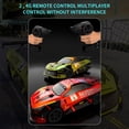 thumbnail image 4 of Yellow 1/20 Scale 2.4GHz RC Drift Car with 3 Batteries, Brushed Motor, 40M Control Range, 15min Runtime, 3.7V 500mAh Batteries, Includes Remote Controller, Charging Cable, 4 Replaceable Tires,, 4 of 6