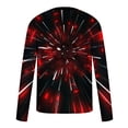 thumbnail image 5 of Lilgiuy Men Casual Round Neck Short Sleeve Pullover Line 3D Printed T-Shirt Blouse Regular Fit, 5 of 5