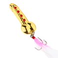 thumbnail image 4 of Señuelos de pesca de aleación Tackle Hook Spoon Pike Wobble Tackle 3 tamaños Oro 10g Sharpla Cuchara de señuelos de pesca, 4 of 6