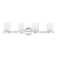 thumbnail image 5 of 17234-05 Livex Lighting Munich - 4 Light Bath Vanity In Contemporary Style-8.5 Inches Tall and 35.5 Inches Wide-Polished Chrome Finish, 5 of 11