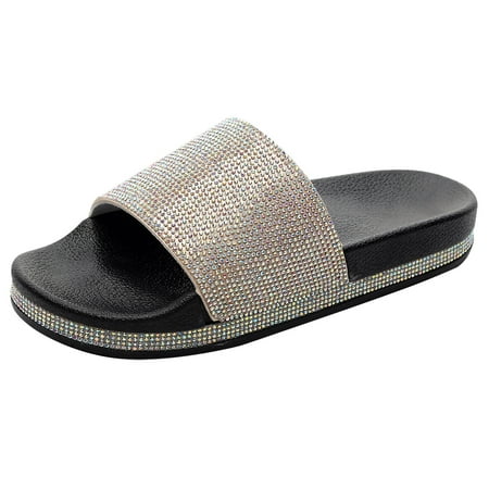 

Toe Sandals for Women Beauty Diamond Sandals Casual Flip-Flops Women Hiking Sandals for Women Leather