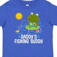 thumbnail image 4 of Inktastic Daddys Fishing Buddy Cute Frog Boys or Girls Toddler T-Shirt, 4 of 5