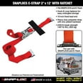 thumbnail image 2 of Snap-Loc SLTE212RR 2 in. x 12 ft. E-Strap Ratchet with Hook & Loop Storage Fastener, 2 of 16