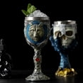 thumbnail image 4 of Copa de vino de calavera de dragón esqueleto de acero inoxidable, copas de cóctel de resina gótica Retro, taza de whisky de lobo, suministros para Bar y fiesta, 4 of 4