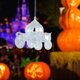 thumbnail image 4 of Fiudx Ofertas y liquidaciones Nuevo colgante de árbol de Navidad transparente con forma de calabaza para coche, suministros de decoración navideña, 4 of 7