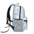 thumbnail image 3 of Fotbe Rabbit Is Eating Carrots Pattern Casual Backpack for School, Travel, and Outdoor Activities - Durable, Lightweight, and Comfortable, 3 of 5