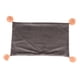 thumbnail image 2 of Cubiertas Suaves Del Amortiguador De La Almohada Soledad Poliéster Rectangle_Grey, 2 of 10