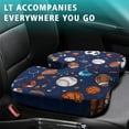 thumbnail image 4 of Premium Sports Pattern Memory Foam Seat Cushion Ergonomic Chair Pad for Office Chair, Car, Airplane & Bleachers Sciatica, Tailbone Hip & Back Pain Relief - Chair Cushion for Long Office Workers., 4 of 5