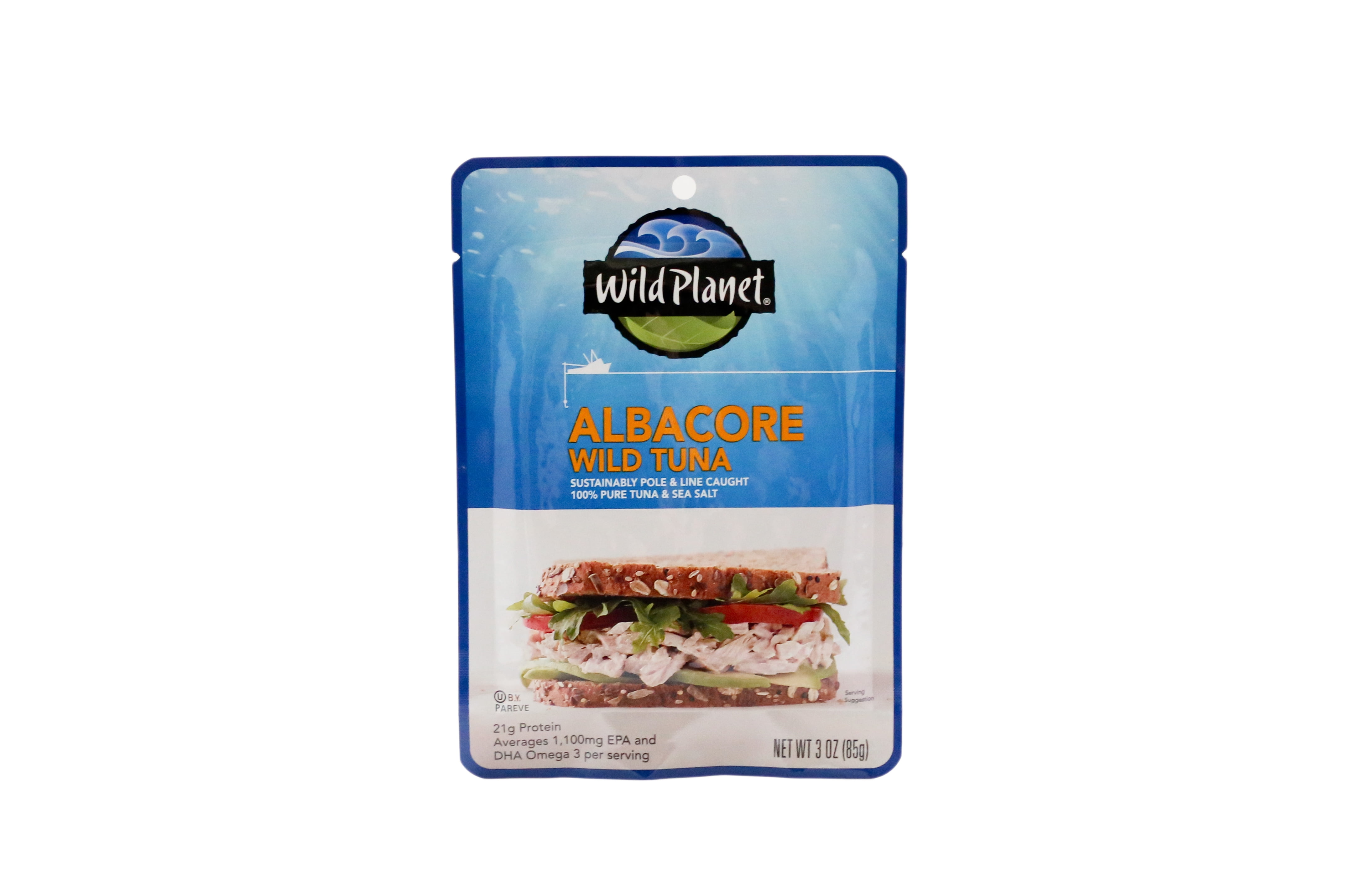 Wild Planet Wild Albacore Tuna Single Serve Pouch, 3 oz Pouch