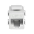 thumbnail image 2 of StarTech.com White Cat 6 RJ45 Keystone Jack Network Coupler - F/F, 2 of 3