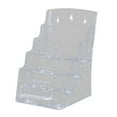 thumbnail image 2 of SunniMix Acrylic Business Card Display Stand, Brochure Holder, Brochure Counter Organizer A5 4 Tiers, 2 of 8