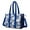 Pioneer Flower Floral-1, variant on Teacher Tote Bag,Pioneer Flower Floral Print Pattern Teacher Utility Tote Bag,Large Work Tote Bags for Women with Multiple Pockets,Top Zipper Closure,13.8x10.6x6.7 Inch