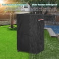 thumbnail image 5 of AIickwang Cubierta de enfriador de aire evaporativo portátil para exteriores, cubierta de enfriador de pantano impermeable resistente 600D, negro, 5 of 5