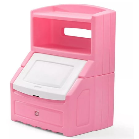 the lift and hide bookcase toy box