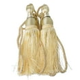 thumbnail image 1 of 2pcs Large Tie Backs Ball Tassel Curtain Rope Tieback, 1 of 9