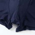 thumbnail image 5 of JoveMarine Men's Underwear Men's 5-Pack Multicolor Boxer Briefs with Letter Print Casual Sports Underwear Set for Gym Travel and Gift Blue L, 5 of 6