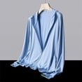 thumbnail image 5 of Chaqueta de protección solar transpirable fina de seda de hielo de verano para hombres y mujeres 2023 con protección UV para pesca de malla de alta gama, 5 of 5