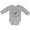 AC-Heather Grey, variant on Inktastic Nurse Practitioner Mommy Childs Boys or Girls Long Sleeve Baby Bodysuit