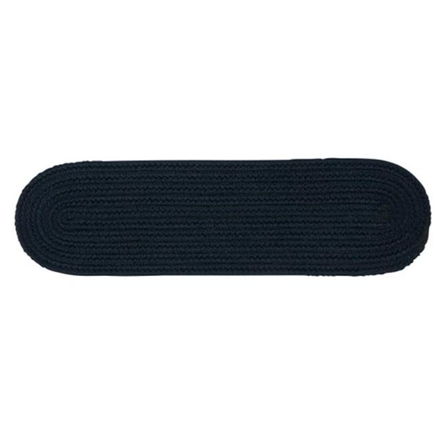 Colonial Mills BR52A008X028X Boca Raton - Navy Stair Tread - single Rug