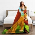 thumbnail image 6 of Lion Guard Throw Blanket Soft Lightweight Cozy Plush Flannel Bed Blanket Fuzzy Fluffy Fleece Blankets for Bedroom Living Room Couch Office 80"X60", 6 of 8