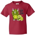 thumbnail image 3 of Inktastic I Love my Dad with Baby and Daddy Triceratops Youth T-Shirt, 3 of 5