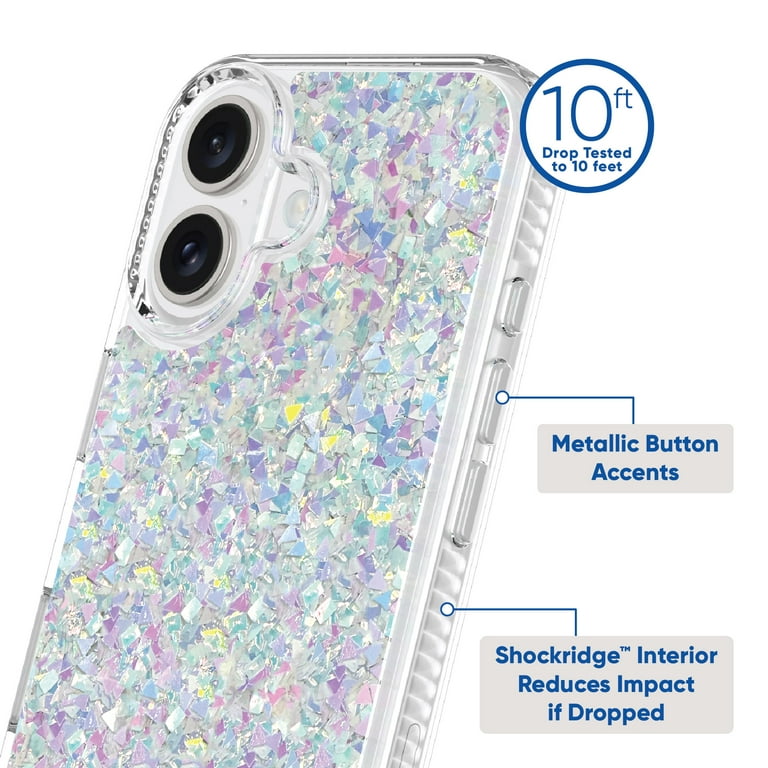 iPhoneケース SEA - iPhone 11 Pro Impact Case - Iridescent Apple iPhone 11 PRO MAX Phone Case Hologram Transparent