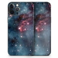 thumbnail image 5 of DesignSkinz Bright Pink Nebula Space Full-Body Skin Decal Wrap Cover for iPhone 12 Pro, 5 of 9