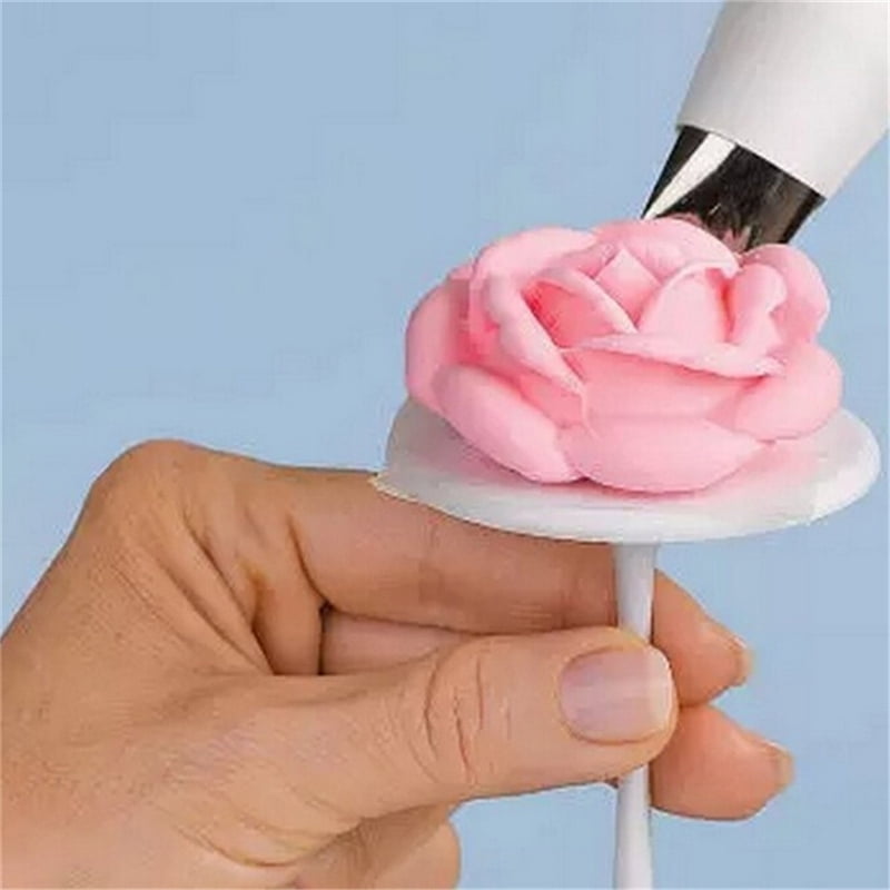 4pcs New Cake Flower Nails Set Cream Cupcake Sugar Craft Cake Ice Cream Tools LG 