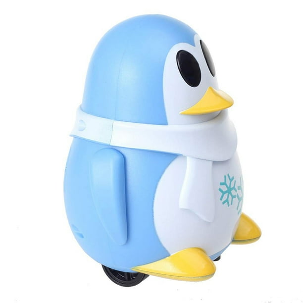 Juguete inductivo de pingüino, sigue la línea dibujada, modelo de pingüino lindo